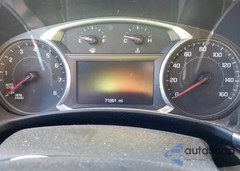 2021 Chevrolet Equinox Fwd Lt из США, поврежденный, VIN 3GNAXKEV5MS174071